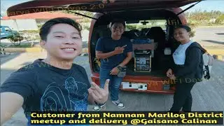 Wifi vendo with Simbased internet package order customer from Calinan Davao City.