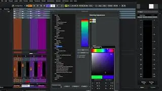HOW TO CHANGE THE COLOUR OF THE METERS IN CUBASE (