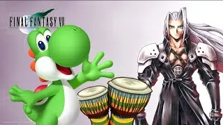 Adding Yoshi drums to unfitting music: One-Winged Angel - Final Fantasy 7