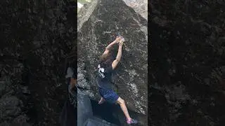 Getting the second ascent on Hard As Steel v9
