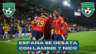 Eurocopa Paquete x11 | España golea a Georgia en la gran noche de Lamine y Nico