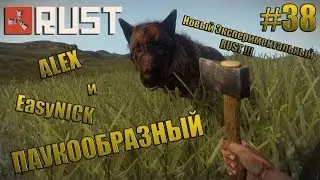 RUST Experimental | Обновление или как убить волка! :) | ПАУКООБРАЗНЫЙ, АЛЕКС и EasyNICK | #38