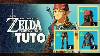 OBTENIR la TENUE D'ESCALADE sur ZELDA TEARS OF THE KINGDOM !