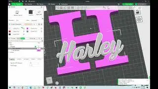 3D Printing - Creating a Letter Sign in Bambu Studio - FREE DESIGN FILE!