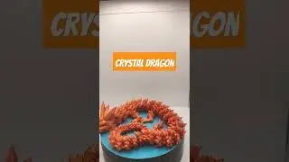 #3DPrinted #Crystal #Dragon By The Nerd Bizarre
