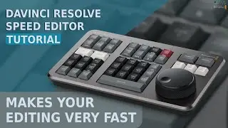 Davinci Resolve Speed Editor | Blackmagicdesign | The Cut Page