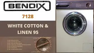 Bendix 7128 Washing Machine - [1] White Cotton & Linen 95