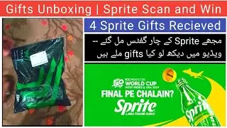 Sprite Gifts Unboxing || Sprite scan and win