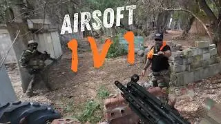 Intense match against a stranger