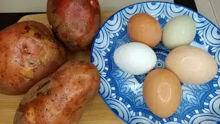Если у Вас есть Картошка и Яйца / Вкусная Еда за 15 минут / Простые Рецепты от Юлии 💯