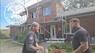 Gaube | Wir waschen den Klinker ab