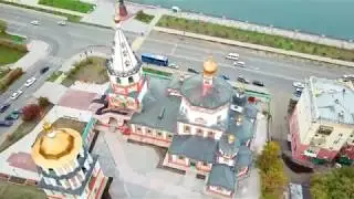 Достопримечательности Иркутска с высоты птичьего полёта Mavic Pro