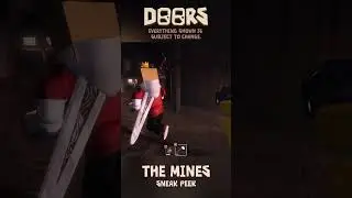 DOORS FLOOR 2 THE MINES LEAK #robloxdoors #shorts