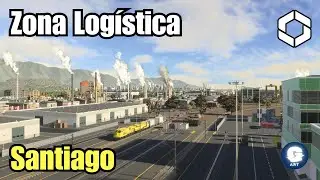 Cities Skylines 2 | Estación Central y Zona Logística | Santiago de Chile| ep.9 |Gameplay en Español