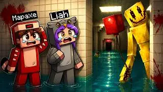 Minecraft PERO en LOS BACKROOMS😨🤡🎈LIAH MINECRAFT PERO TERROR