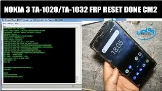 NOKIA 3 TA-1020,TA-1032 Frp unlock-by-cm2
