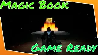 Crafting a Low-Poly Game-Ready Magical Book with #autodeskmaya