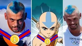 Aang wins Gold Medal at Olympics Tokyo 2020! (Kiran Badloe) Avatar: The Last Airbender