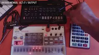 RK008 Menus: ALT+7 - OUTPUT + ROUTING