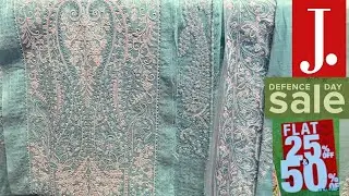 J. Junaid Jamshed Defense Day Sale 2024 😱 All New  Unstitched Collection on Sale 😱  j.sale