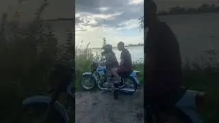 беспечный ангел👼 #moto #эндуро #иж #питбайк #ижюпитер #ижпланета