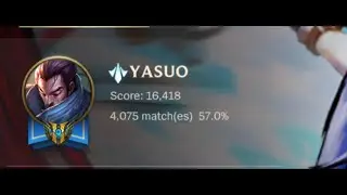 THIS IS WHAT 4K GAMES WITH YASUO WILD RIFT LOOKS LIKE (UNKILLABLE)