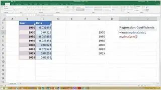 Excel Table: Structured References