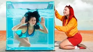 ¡Chica Mojada vs Chica Seca! ¡Desafío!