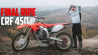 Last Ride On The CRF 450 - This Hill DEFEATED ME