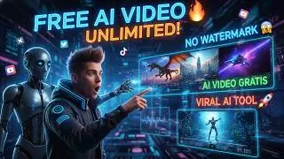 Finally Found It! FREE UNLIMITED AI Video Generator 🔥 No Watermark & Easy to Use!
