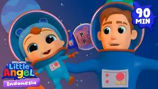 Imajinasi Sebelum Tidur⭐ | Little Angel Bahasa Indonesia | Kartun dan Lagu Anak