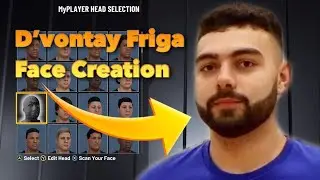 *NEW* D’VONTAY FRIGA FACE CREATION NBA2K23!!! BEST FACE CREATION IN 2K!