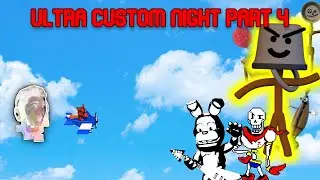 FOXY FIGHTERS AND UNDERTALE(kinda) | Ultra Custom Night campaign mode