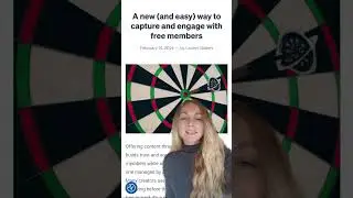 Memberful Product Update: A new (and easy) way to capture and engage with free members #shorts