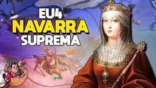 GUERRA DE UNIÃO VS ARAGÃO - EU4 Domination Navarra #08 - Gameplay PT BR