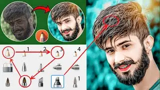New Aatodesk Face Smooth Editing Step By Step | Aatodesk Sketchbook Face Smooth Editing Tutorial