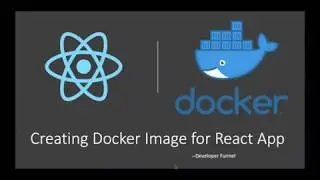 How to Deploy React Application on docker?
