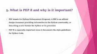 Python Basic concepts