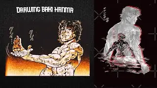 Drawing Baki Hanma - Hijo del Ogro 👹