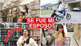 MI ESPOSO SE FUE | YA DECORAMOS PARA NAVIDAD?