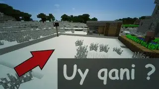 Qo'shnimni uyi qani | DanUZB Minecraft