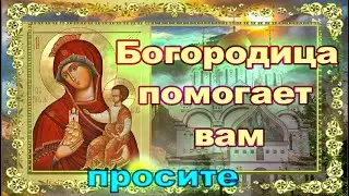 Молитва перед иконой тучная гора. Просите счастья и себе, и своим детям, и своим близким.
