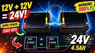 Series Connection Of Batteries,12 v Series connection