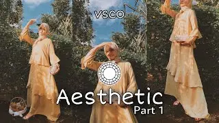 VSCO TUTORIAL : Edit Foto Filter Aesthetic Part #1 | VSCO Fullpack