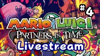 Mario & Luigi: Partners in Time - Part 4: Thwomp Volcano ~ Toad Town