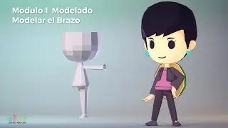 Create Low Poly Character #8 - Modeling Arm (Blender For Beginners)