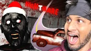 FINALLY!! GRANNY NIGHTMARE CAR ESCAPE IS DONE [ HARD MODE ]