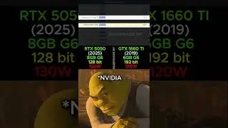 GTX 1660 TI VS RTX 5050💀 