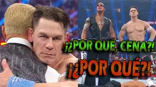 ¡Por fin! John Cena ATACA a Cody Rhodes y se une a The Rock