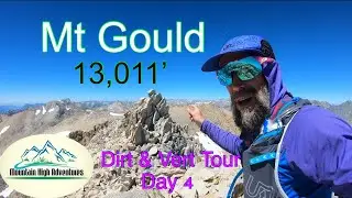 High Sierra Peak from the Valley Floor | Mt Gould in a day